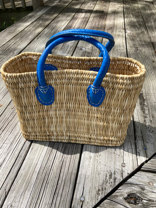 Small Tote, Light Blue