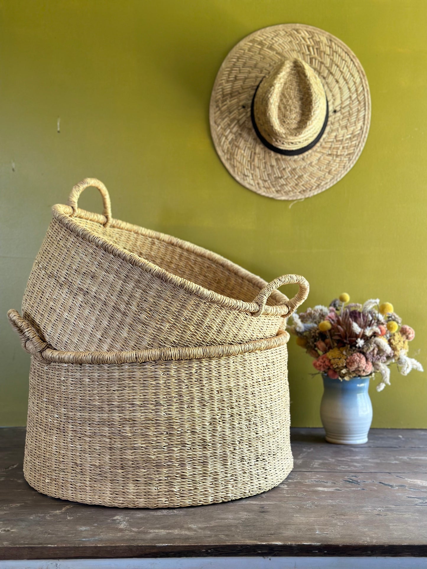 Accra Round Storage Baskets