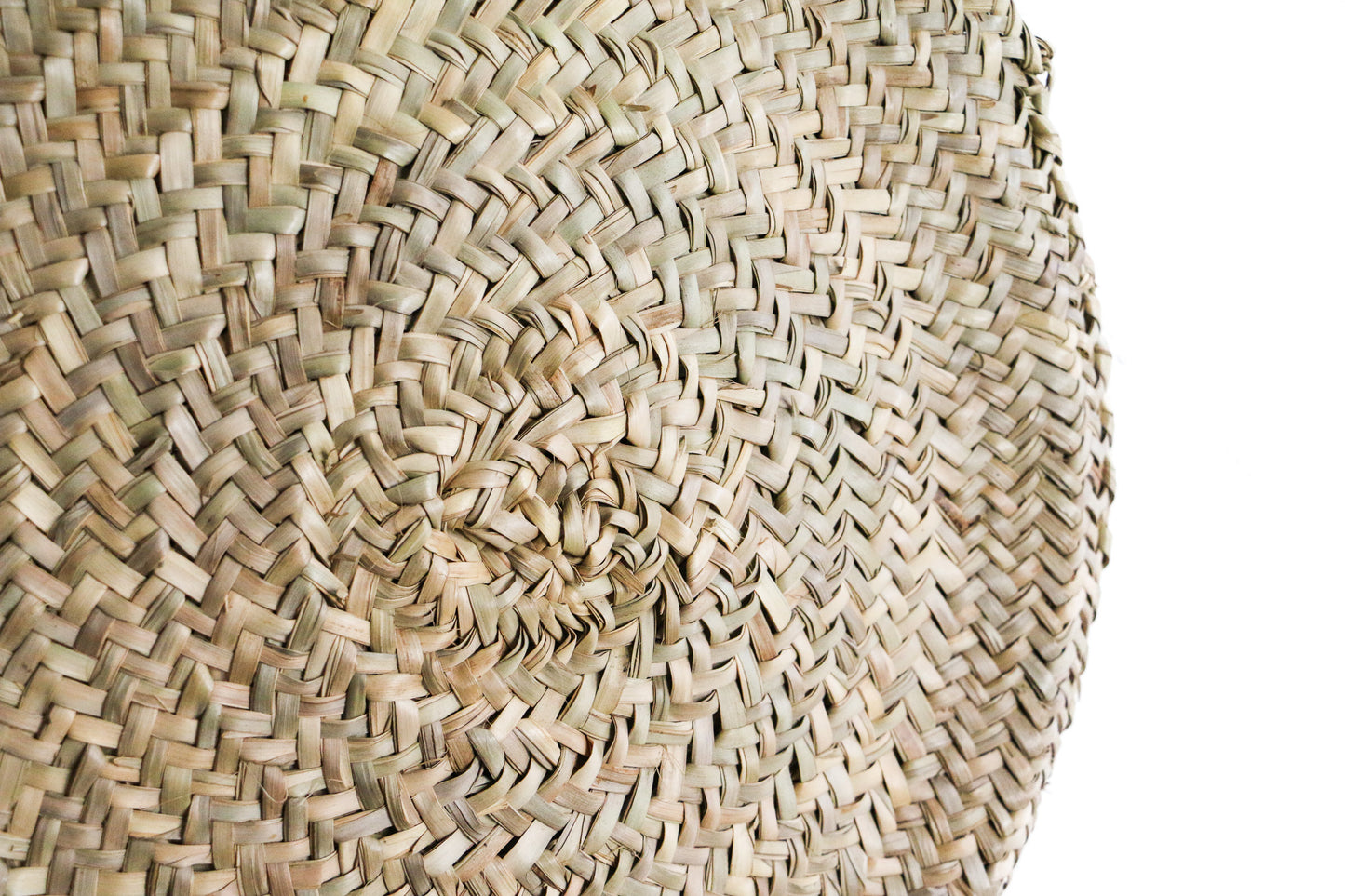 Woven Round Tote